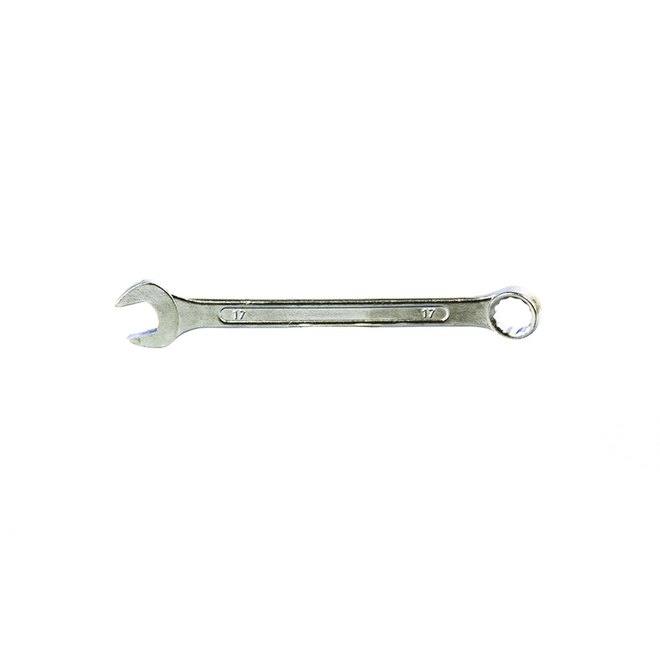 Ключ комбинированный 17мм, хромир., сталь "SPARTA" /150445