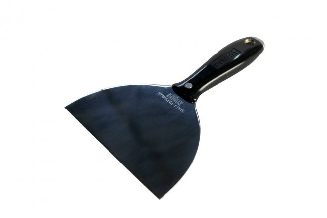 ВОЛМА DeWalt Малярный шпатель с черной пластиковой ручкой 10 cm