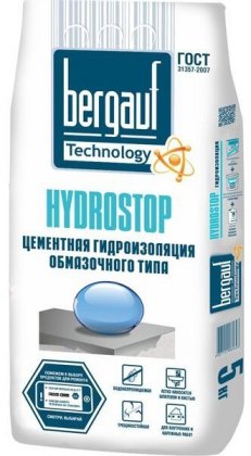 Гидроизоляция обмазочная HYDROSTOP "Bergauf" (5 кг)