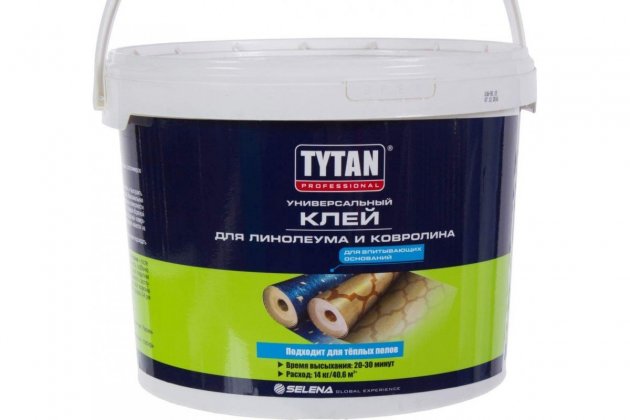 Клей для линолеума и ковролина "TYTAN Professional", 14 кг