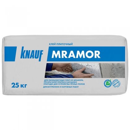 Клей для плитки "Кнауф-Мрамор" 25кг