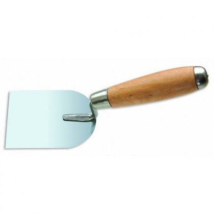 Кельма-лопатка, 100мм, нержавеющая сталь, деревянная ручка, "888" /3027300