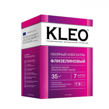 Клей для обоев "KLEO" EXTRA 35 флизелиновый, 250 гр.