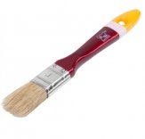Фото товара Кисть флейцевая "Мастер", натуральная щетина, деревянная ручка 1" (25 мм)